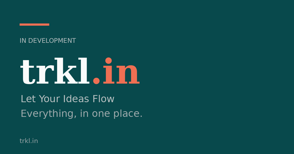Link preview image for trkl.in